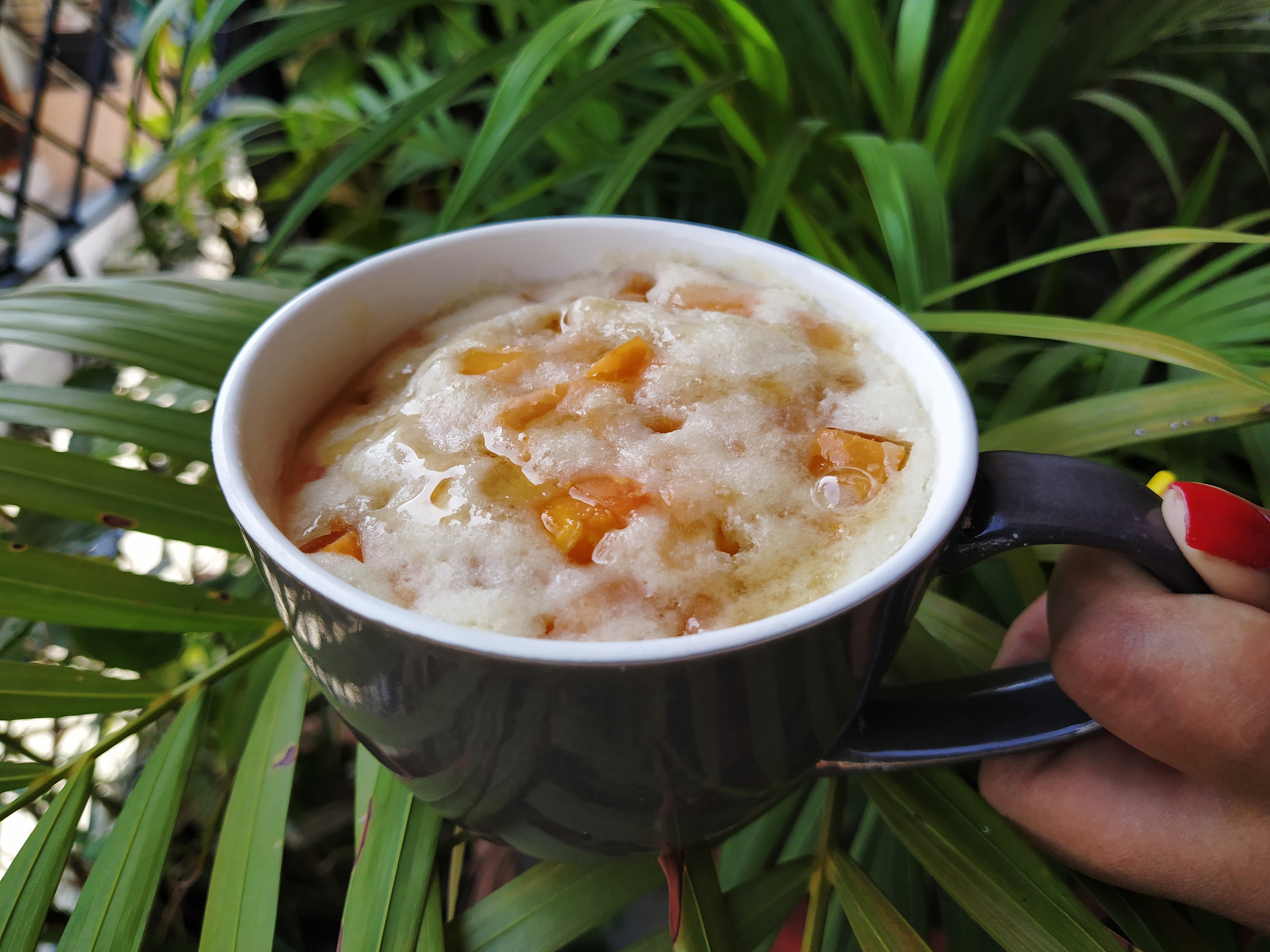 Papaya Mug Cake Recipe